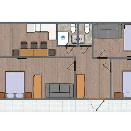 Apartment Large Prosek - Your Second Home! *